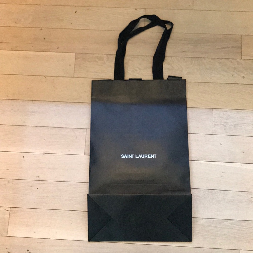 Saint Laurent shopping bag